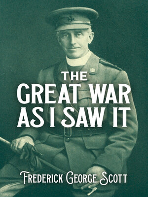 cover image of The Great War as I Saw It